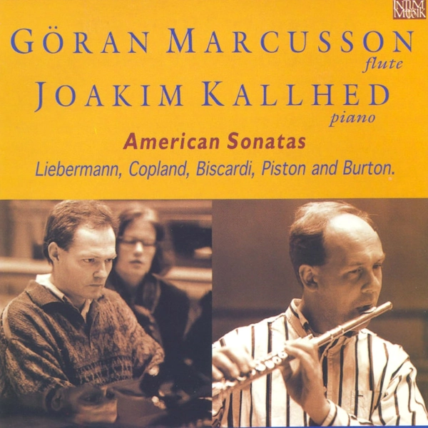 Cover of a CD of American Sonatas