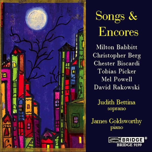 Cover of a Bridge CD titled "Songs & Encores"